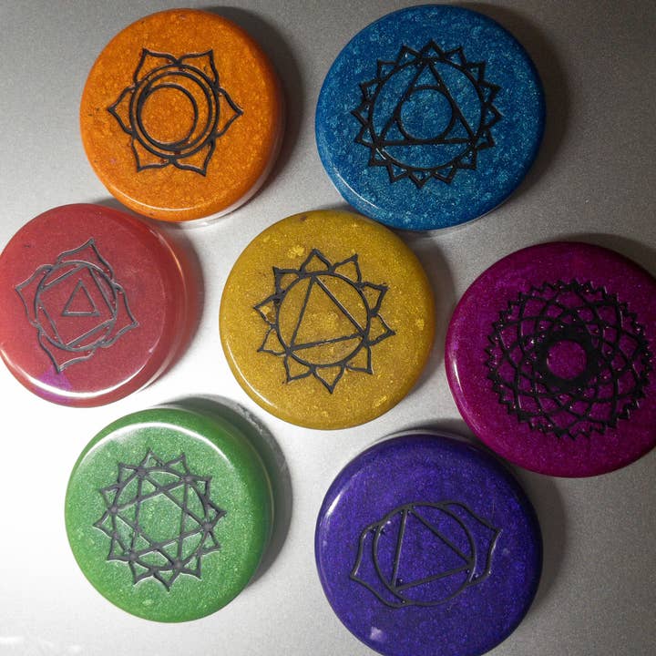 NerdyNixies LLC – Großhandel Spiritueller Stein/Kristall – Chakra-Steine aus Harz2