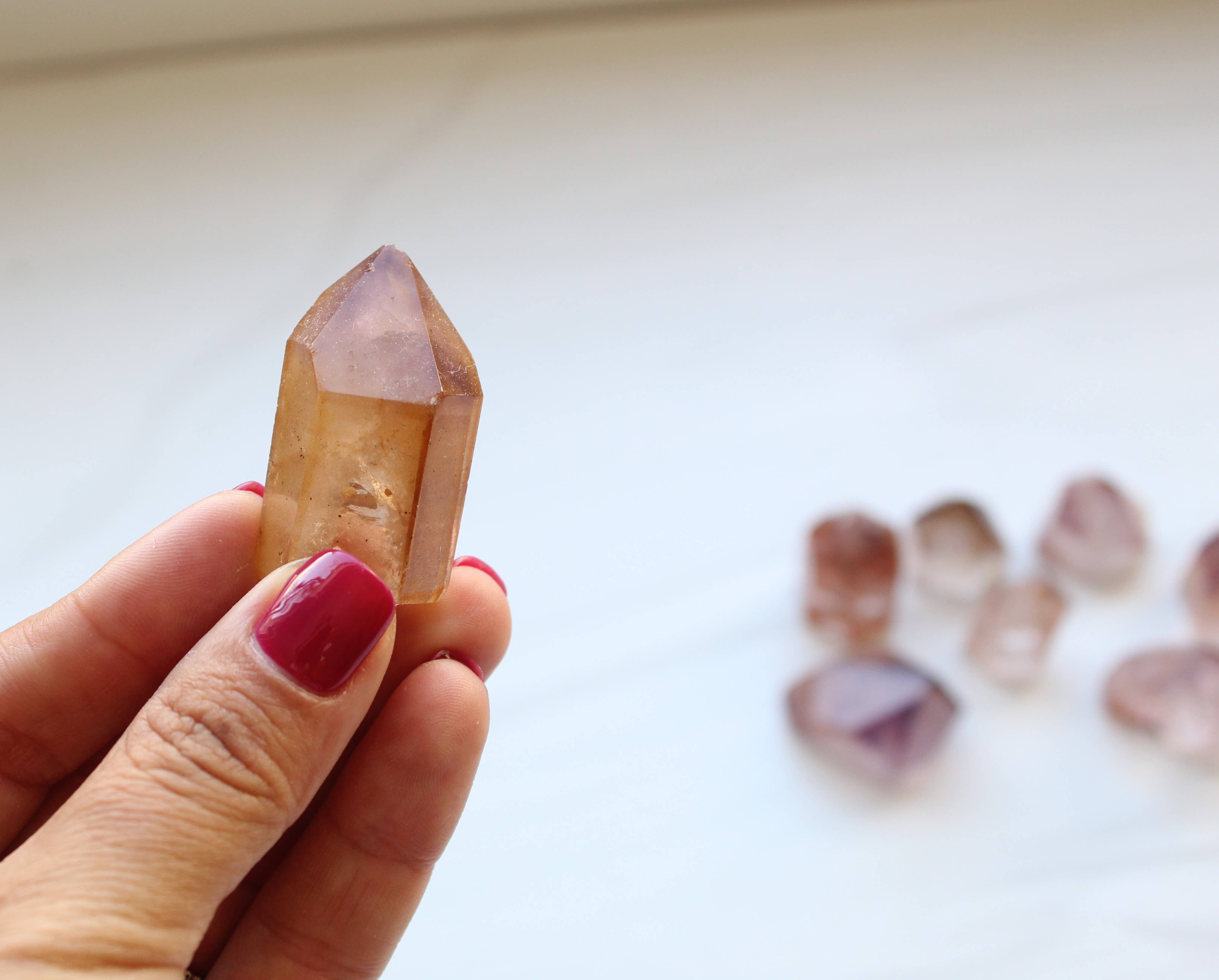 Panache - Wholesale Spiritual Stone/Crystal - Small Dreamcoat Lemurian Super 7 freeform2