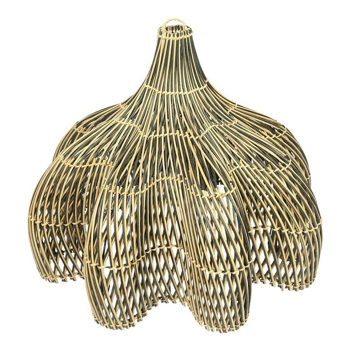 Pendant lamp rattan Dahlia M for wholesale by EARTHWARE