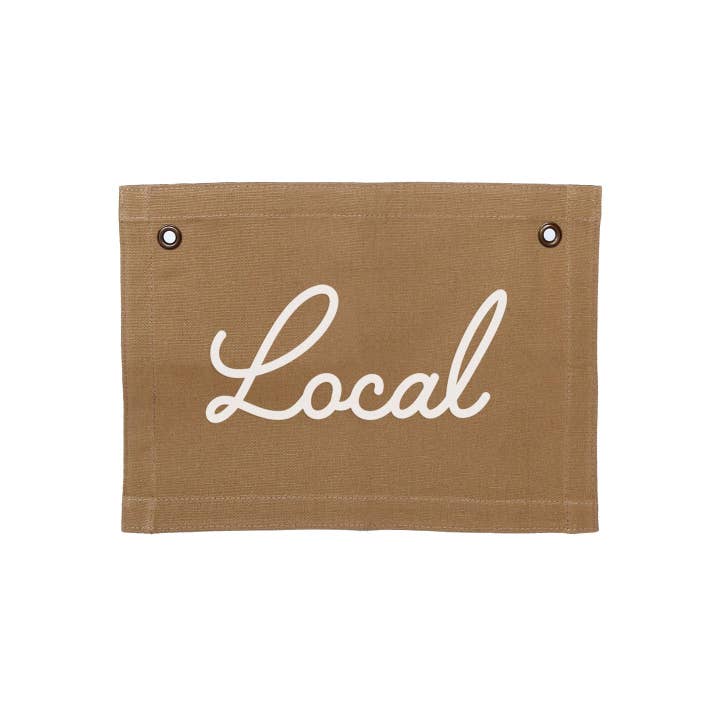Lokale kleine canvasvlag voor wholesale door Frankie Jean