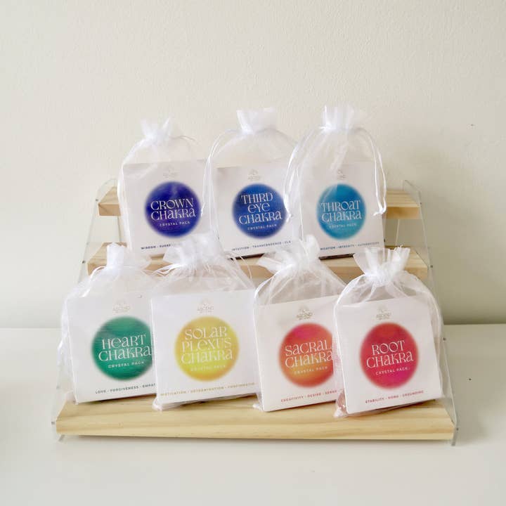 ASCEND - Wholesale Spiritual Stone/Crystal - Chakra Crystal Packs