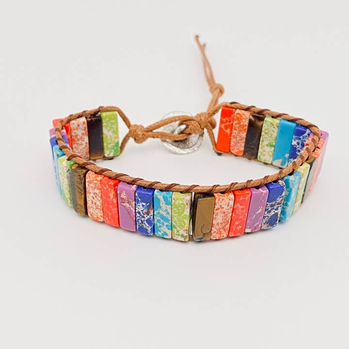 Mio Queena - Vente Bracelet de perles - Bracelet en perles fait main Bracelet en pierre naturelle3