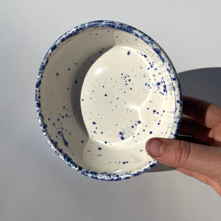 Ninth House Goods - Wholesale Bowl - Blue Splatterware Confetti Small Bowl Catchall2