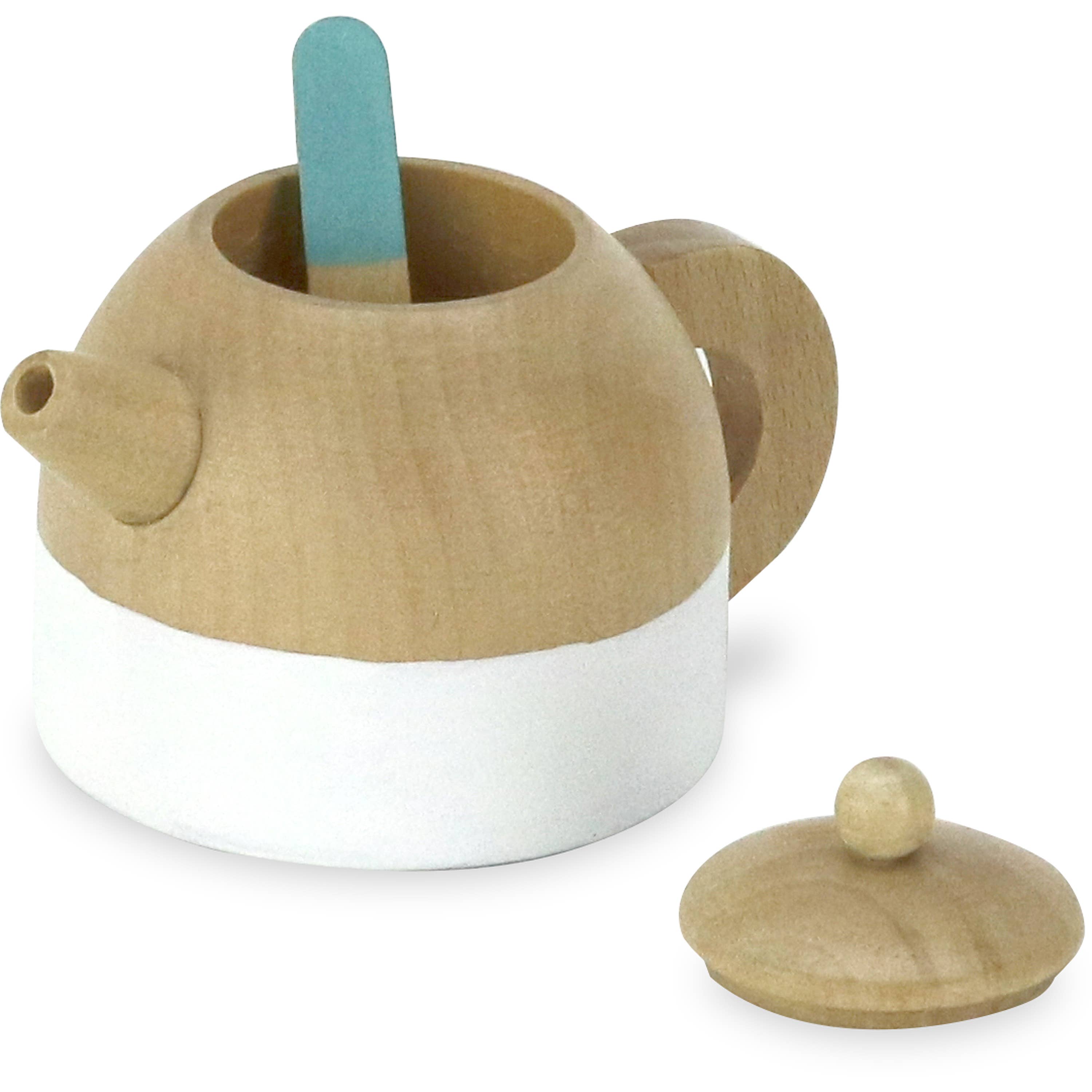 Hippychick - Wholesale Wood Toy - Kids - Vilac Wooden Tea Set – Kids Pretend Play Tea Set3