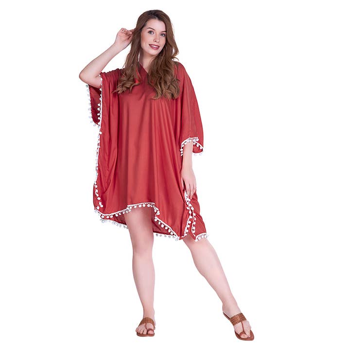 Multicolored VIA FIORE Women’s Dresses Jumpsuits Kaftans Indian Beachwear for wholesale on Faire