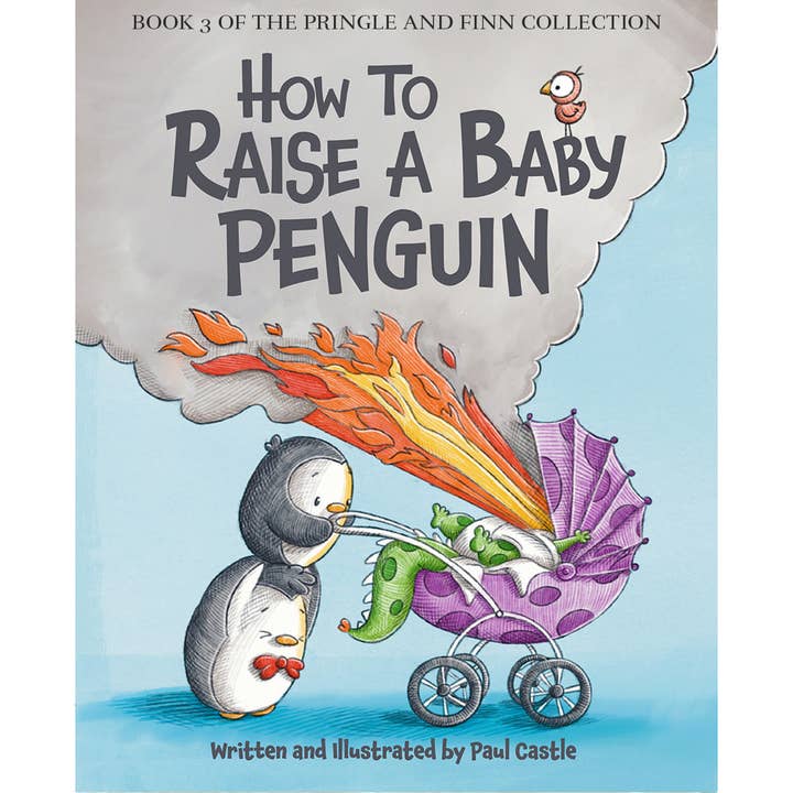 Paul Castle Studio - Wholesale Preschool Book (3-5) - How to Raise a Baby Penguin Book