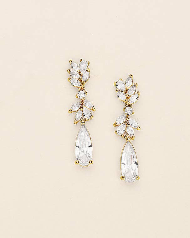 allureweddingjewelry - Wholesale Dangle Earrings - Camilla Bridal CZ Earrings2