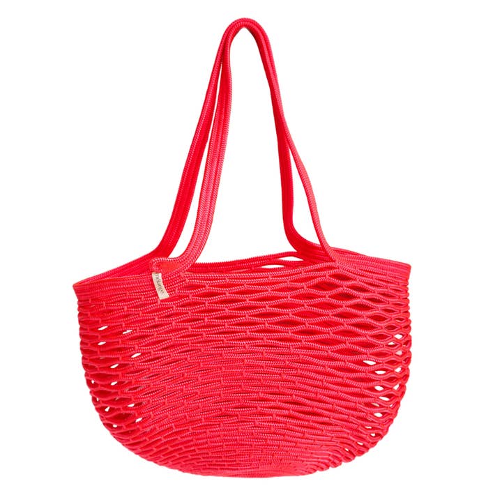 Bolsa de red - Rosa neón para venta al por mayor de Mia Mélange