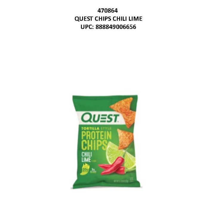 Shop The King - Wholesale Chips - Quest Chips Chili Lime 1 08ct0
