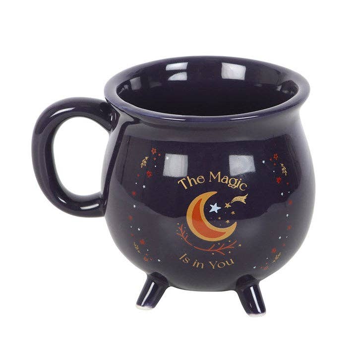 Something Different Wholesale - Vendita all'ingrosso Tazza - Tazza a forma di calderone « The Magic Is in You » in blu mezzanotte1