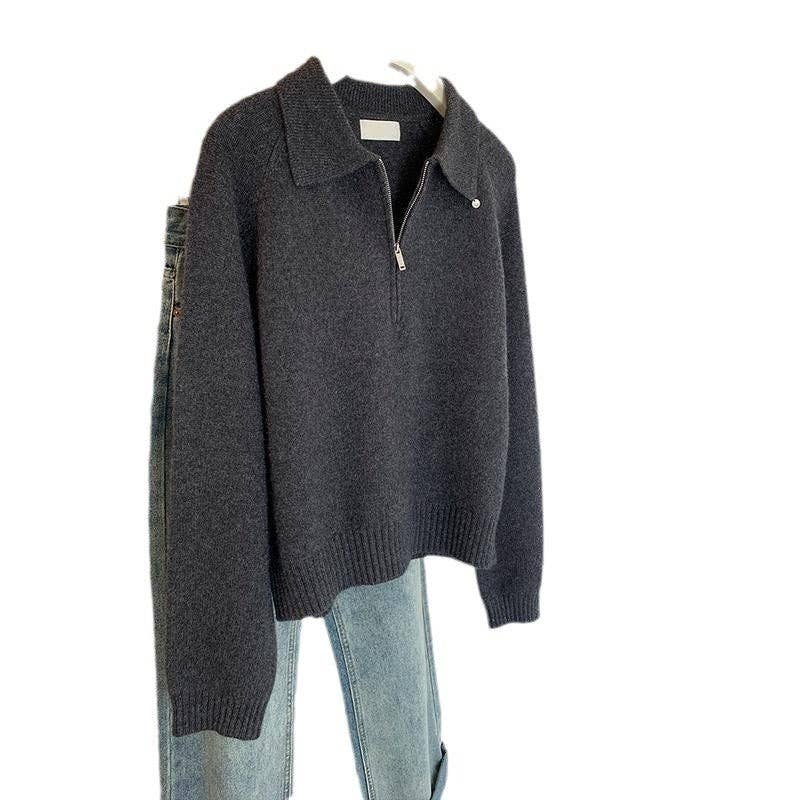 Mirazshoes WholeSale – wholesale Pullovertröja - Dam – Lös krage pullovertröja0