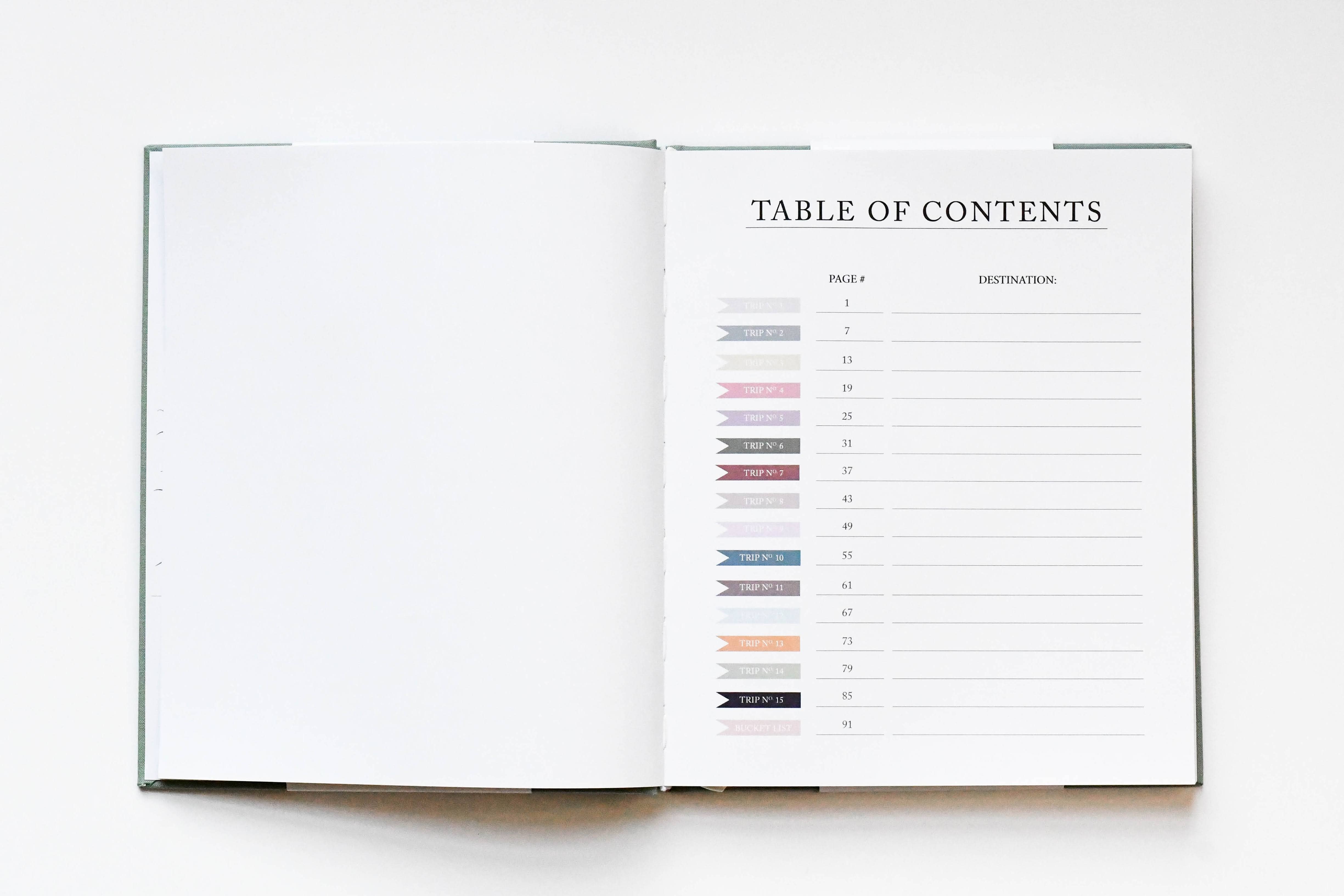 Duncan & Stone Paper Co. - Wholesale Journal/Diary - Travel Journal | Adventure Keepsake | Trip Adventure Book9