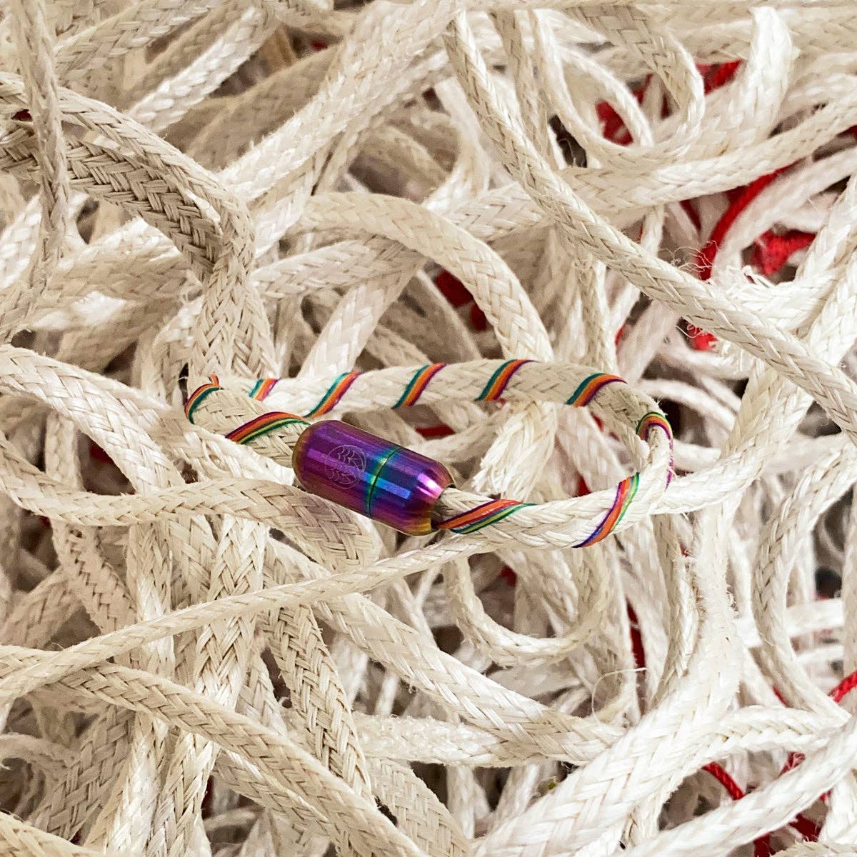 BRACENET - Wholesale Woven/Braided Bracelet - Rainbow Bay bracelet made from fishing net1