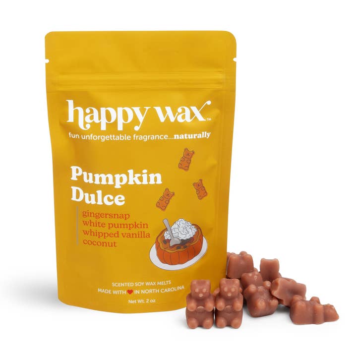 Pumpkin Dulce Wax Melts - Sample Pouch (2 oz) for wholesale by Happy Wax