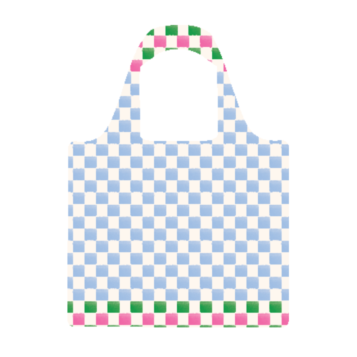 Ruby Olive Pty Ltd - Wholesale Grocery/shopping bag - Check Mate Reusable Shopping Bag0