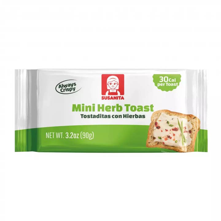 Susanita | Mini Tostada de Hierbas | 3.2 oz E. para venta al por mayor de BOSANET