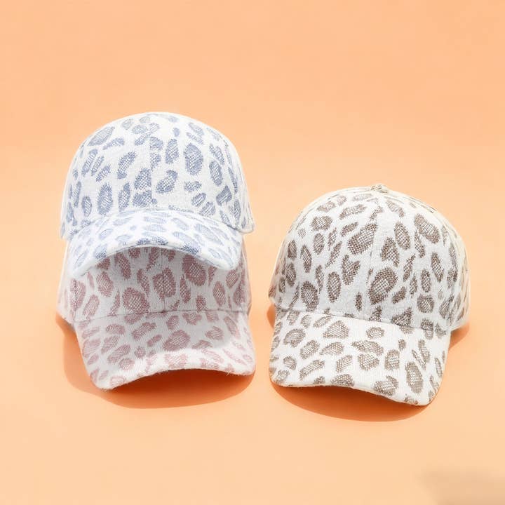 ACCITY - Wholesale Baseball Cap - Women's - Autumn Winter Leopard Print Baseball Cap_CWAH047184