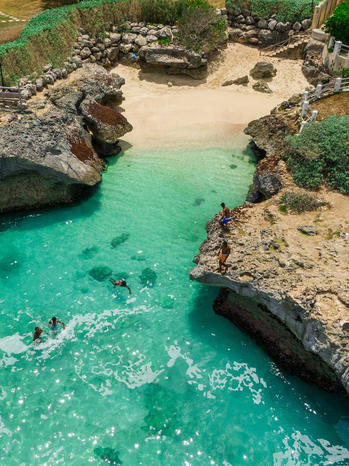 Cartaz Barbados - Buraco do Tubarão por atacado de Posters & Puzzles