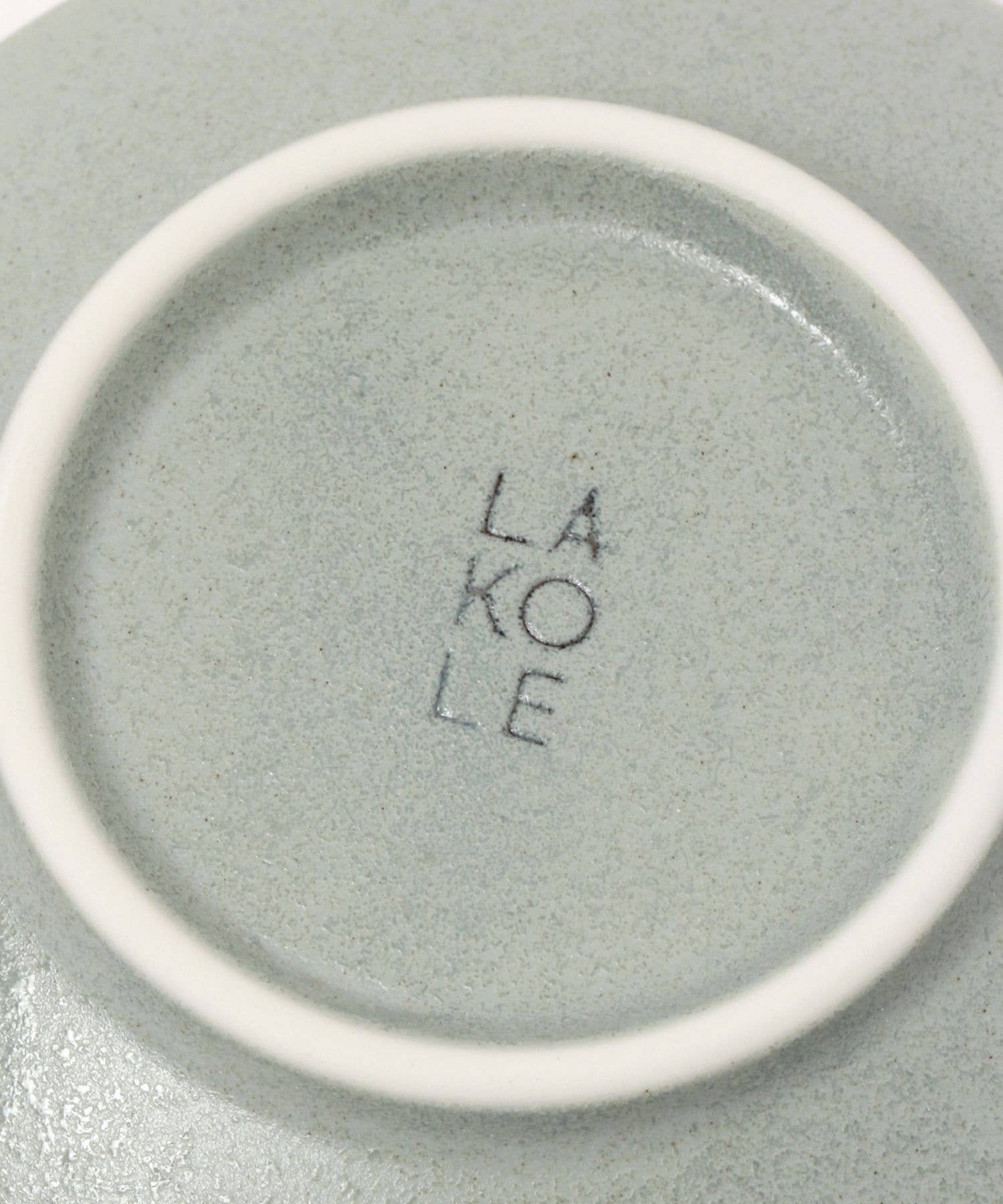 Light Blue Mino Ware "Obanzai" Mini Plate Moon for wholesale on Faire3