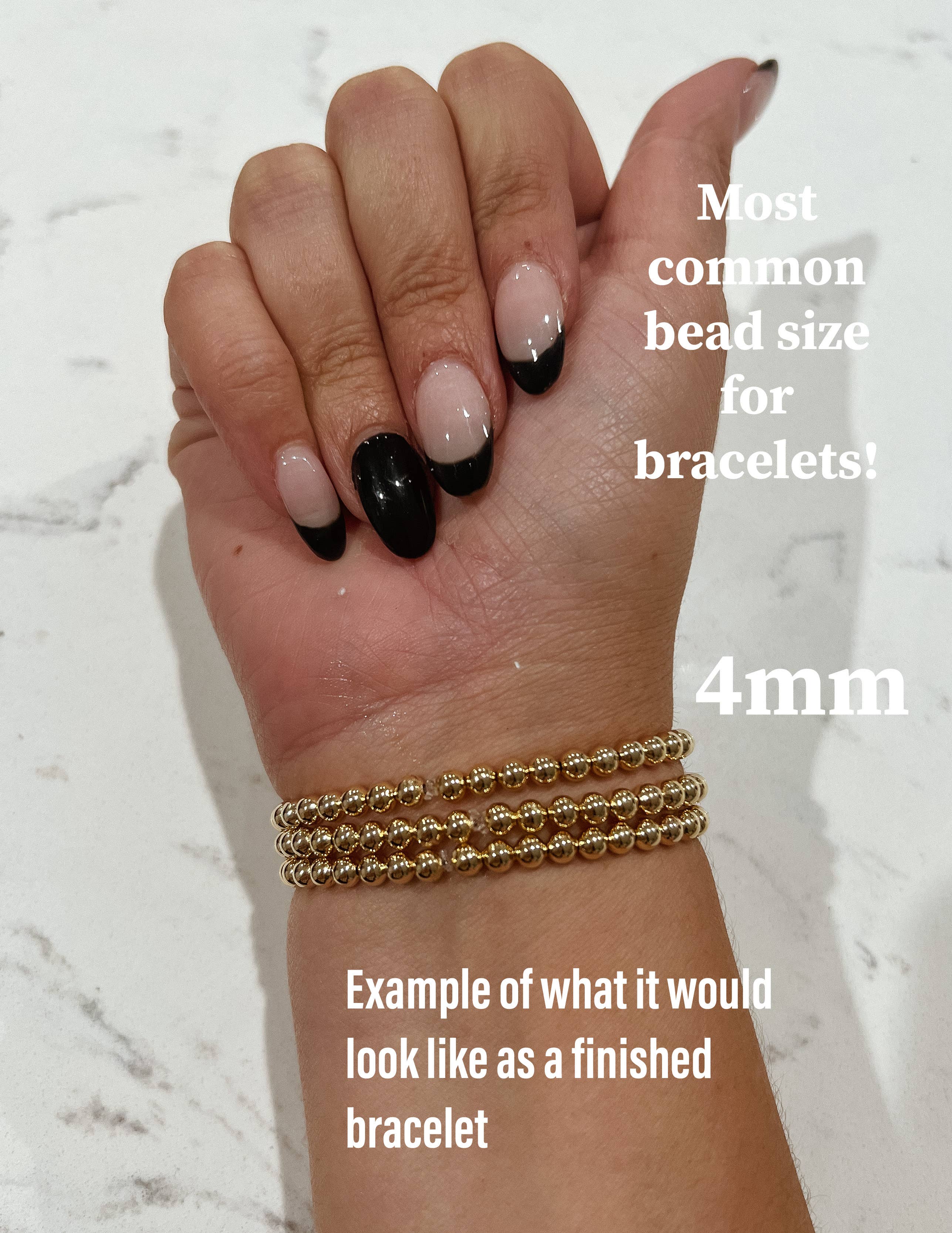 Js Wholesale Jewelry – wholesale Pärlor – 14K guldfyllda mellandelar, högkvalitativa 4 mm pärlor som inte mörknar1