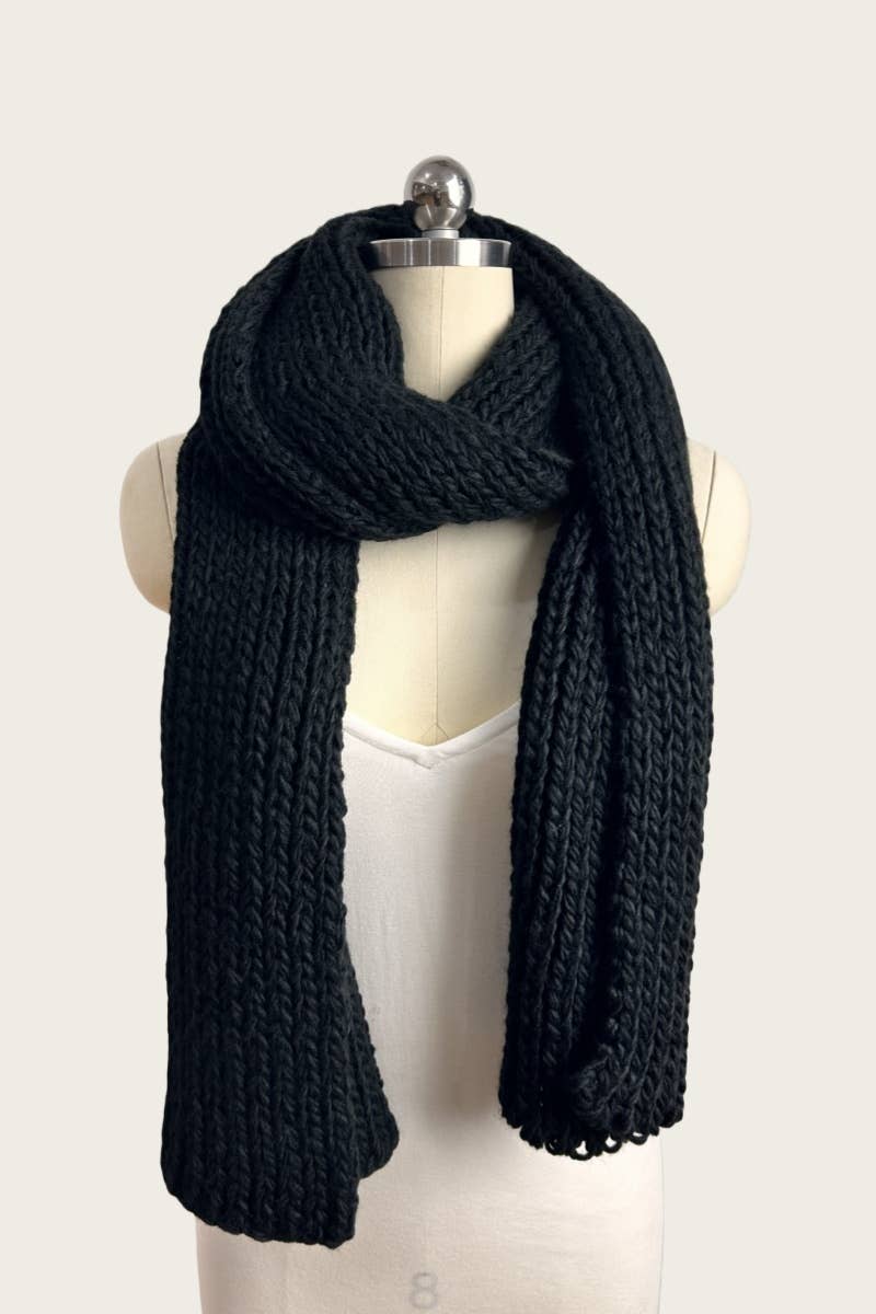 Leto Accessories - Wholesale Scarf - Women's - Winter Scarf  Chunky Knit - Warm and Cozy  3