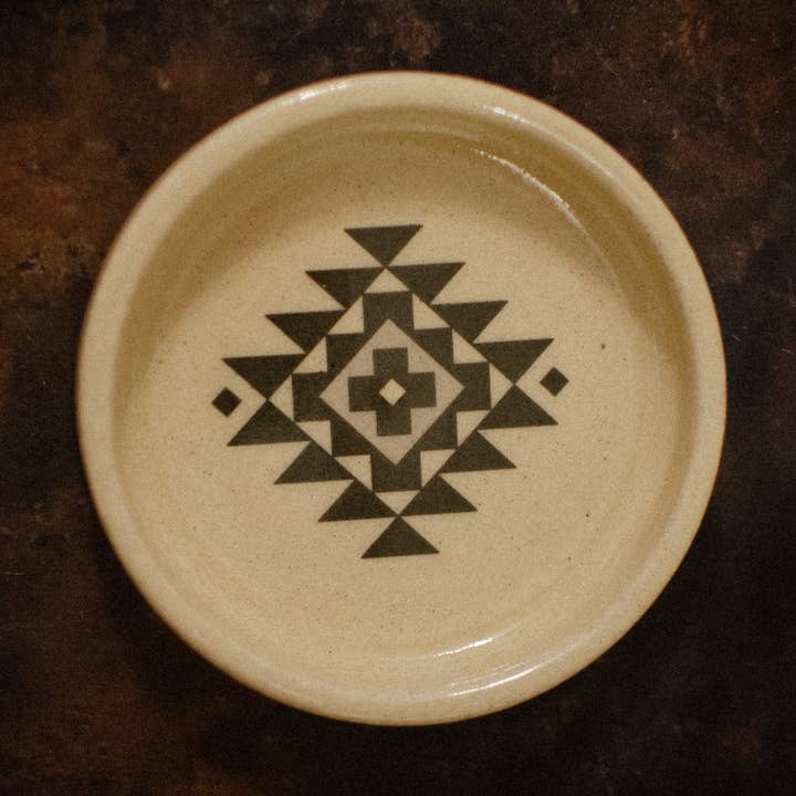 Handmade Stoneware Ceramic Trinket Dish for wholesale by Rock And Rose Motel