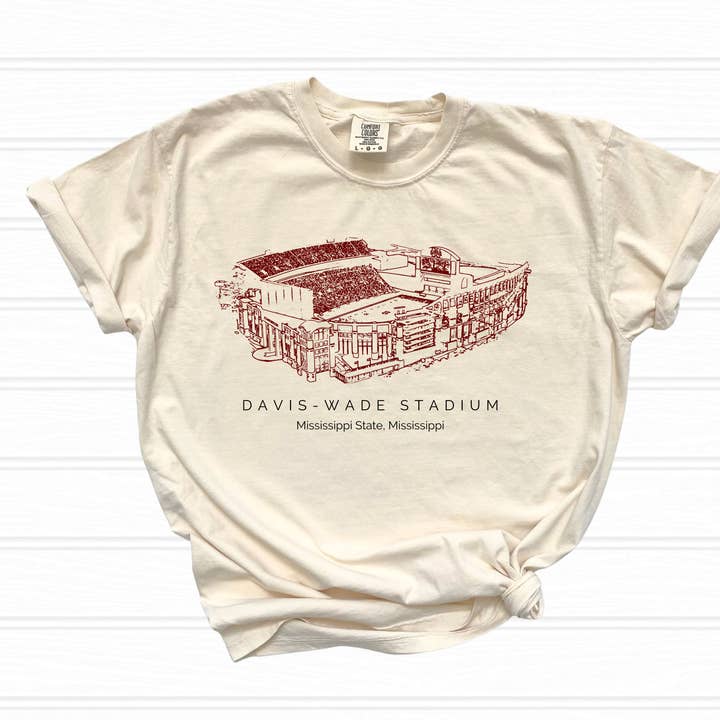 Stade du Mississippi Comfort Colors adulte et enfants pour la vente par Cotton Threads