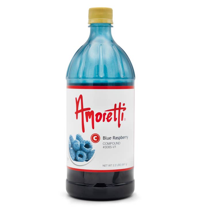 Amoretti - Wholesale Vanilla/Fruit Extract - Blue Raspberry Compound