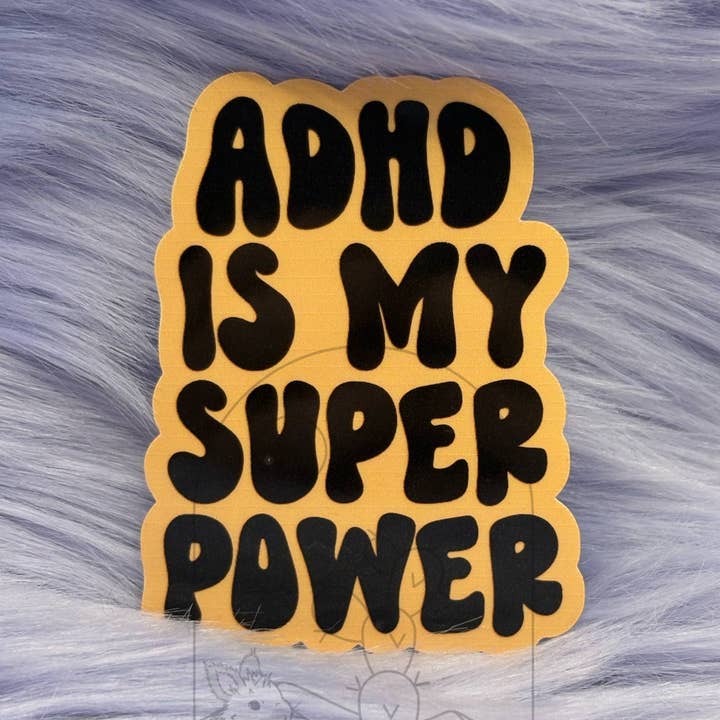 El TDAH es mi superpoder para venta al por mayor de Desert Bun Designs