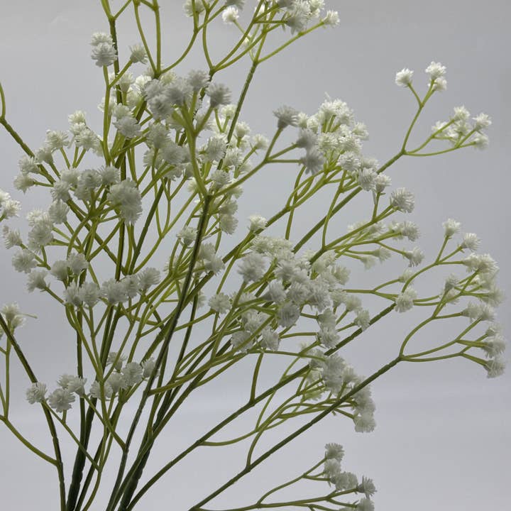 JKF & Co Pty Ltd - Wholesale Artificial flowers - Real Touch Baby Breath Gypsophila White2