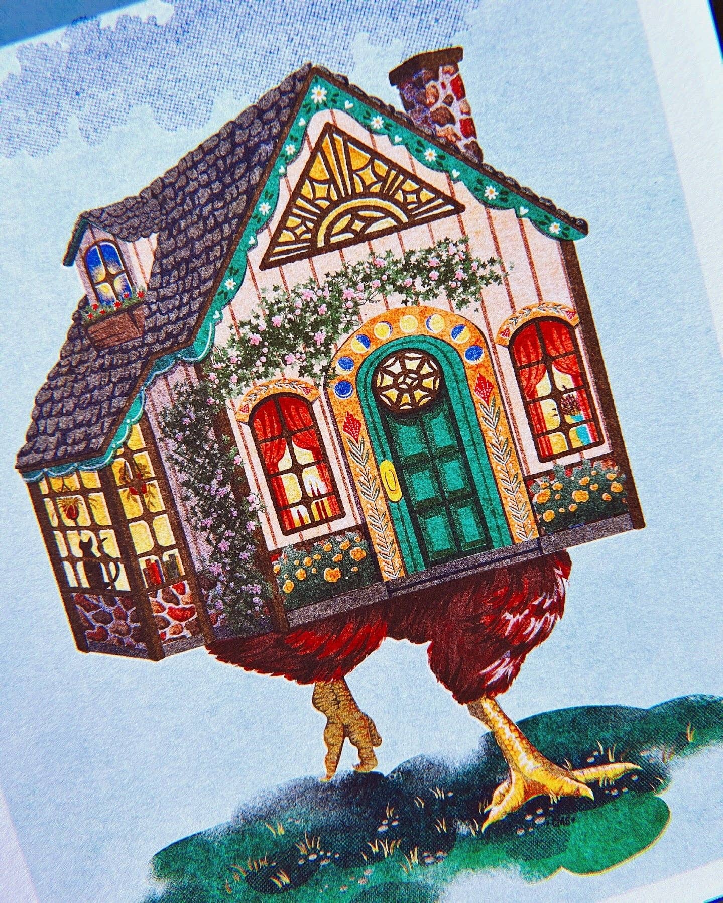 Chaos Magic Studio - Vente Affiche d'art - Hygge Yaga - Impression artistique, plusieurs tailles disponibles3