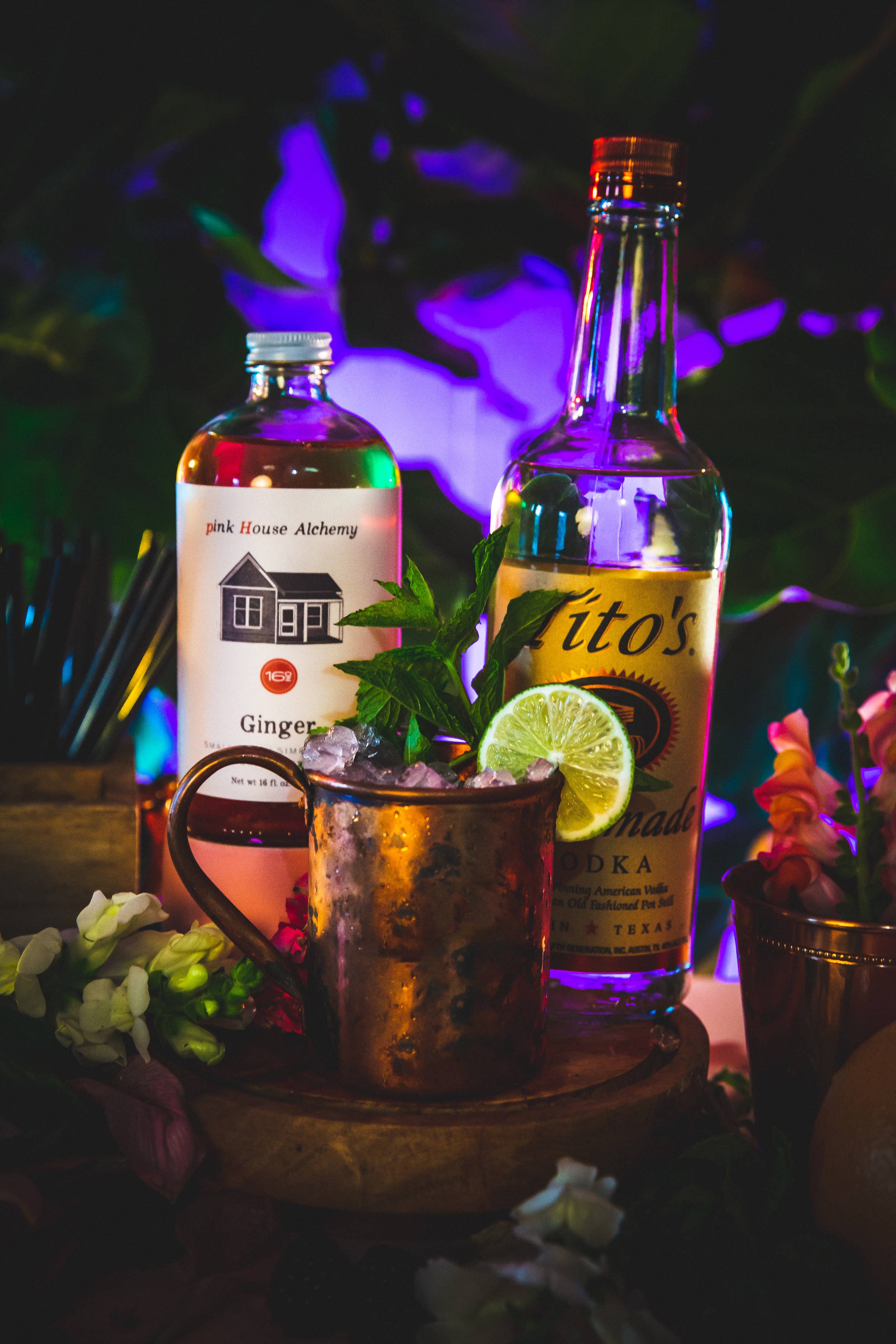 Pink House Alchemy - Vendita all'ingrosso Mix/sciroppo per cocktail - Sciroppo Zenzero1