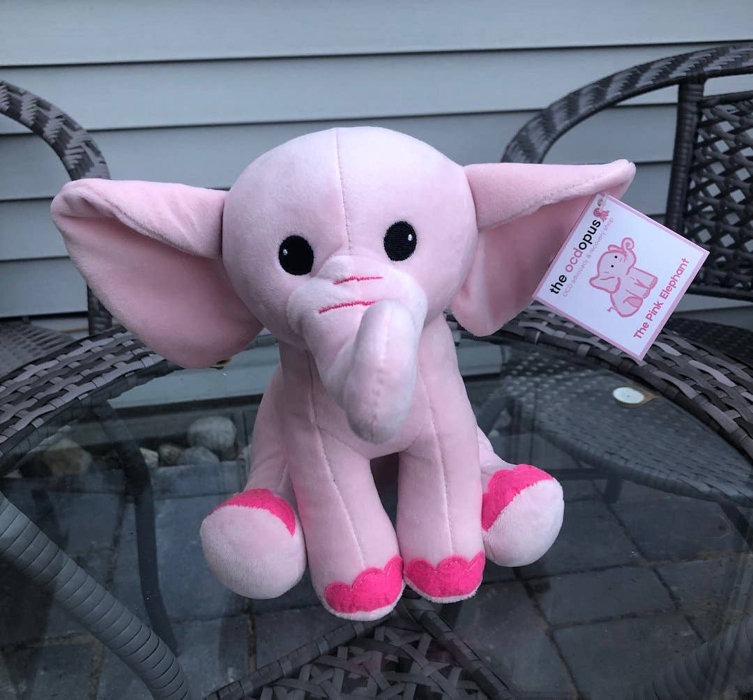 the ocdopus - Wholesale Stuffed/Plush Toy - Kids & Baby - The Pink Elephant™ - OCD/Anxiety/Mental Health Plush1