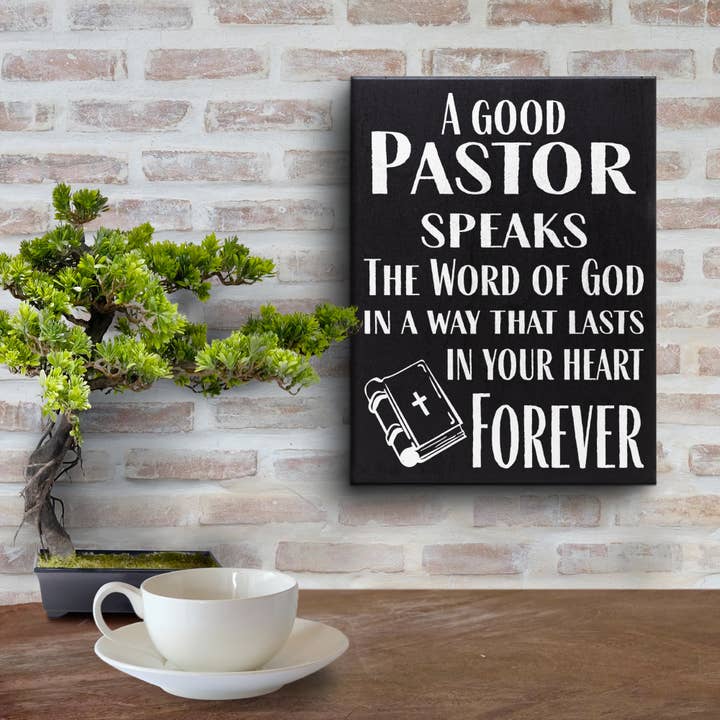 JennyGems - Wholesale Sign - Pastor Appreciation Gift, Gifts for Pastor, Wooden Sign3