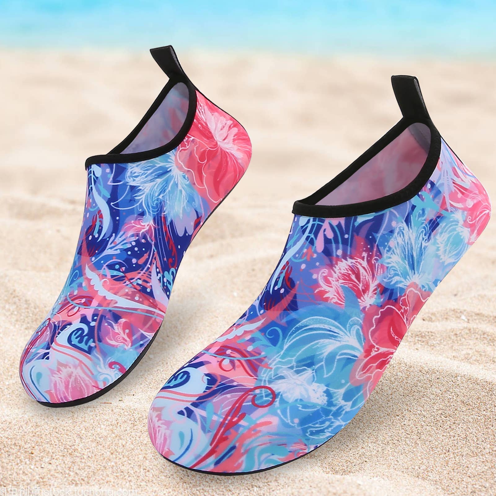 Shop Lev - Wholesale Water Shoes - Women's - Unisex Anti-Slip Socks Quick Dry Beach Water Shoes [Pck] -156
