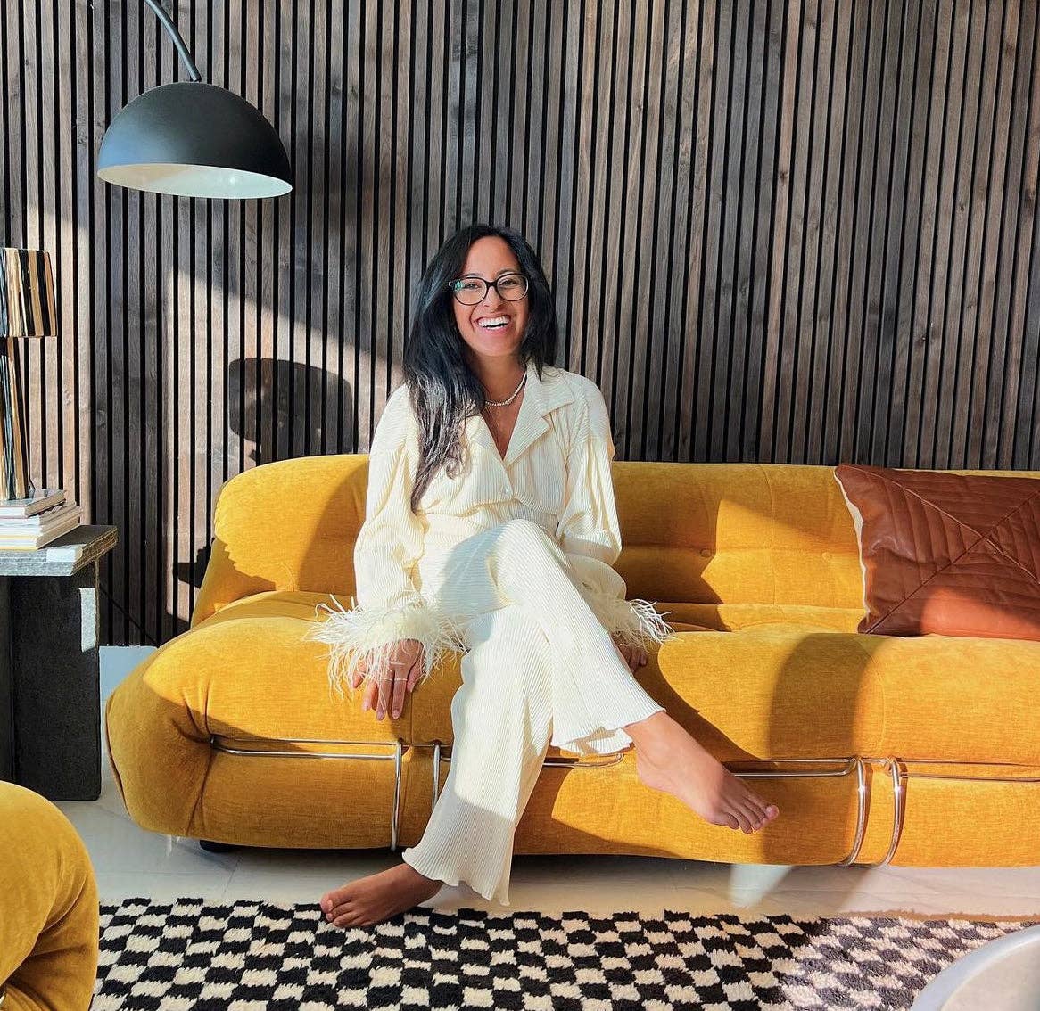 Ivoire Set Feather Pleats Please en ivoire en vente sur Faire4