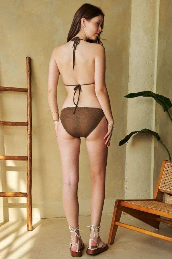 Davi & Dani – wholesale Two-piece swimsuit – Women’s – SOLID HALTER SKIRT BIKINI TWO PIECE SWIMSUITS6