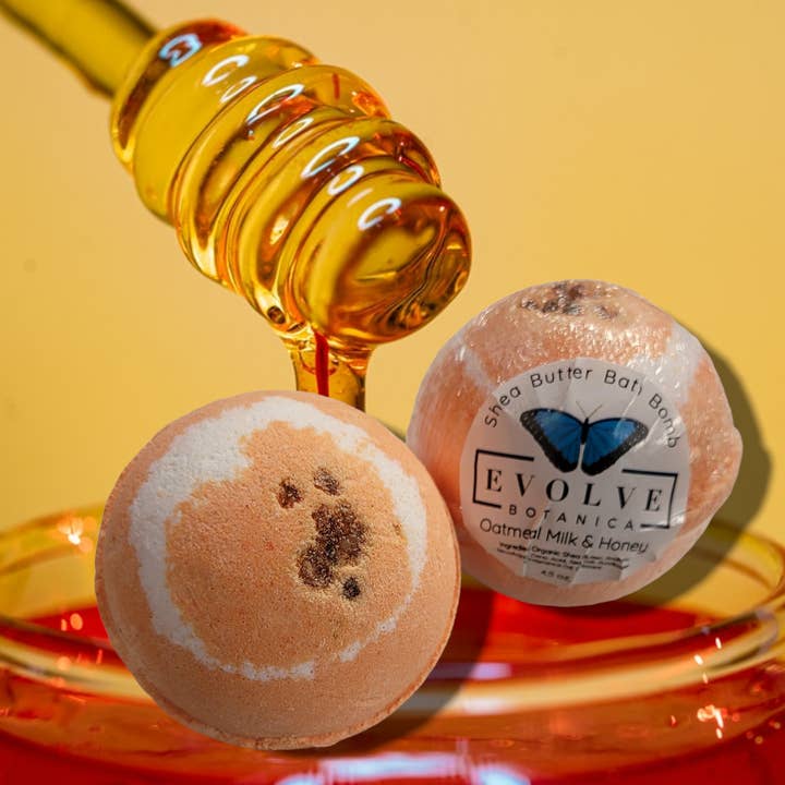 Evolve Botanica – wholesale Badbomb/fizz – Naturlig badbomb Partihandel - Havremjölk Honung