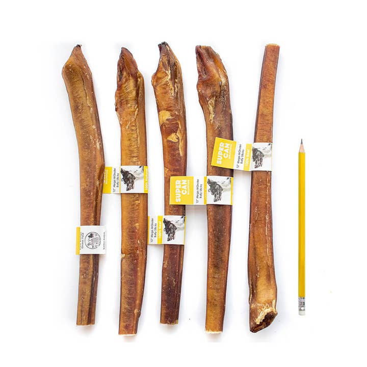 12" Mega Monster Bully Sticks and other Purchase Wholesale dog bully sticks. Free Returns & Net 60 Terms on Faire trending on Faire.