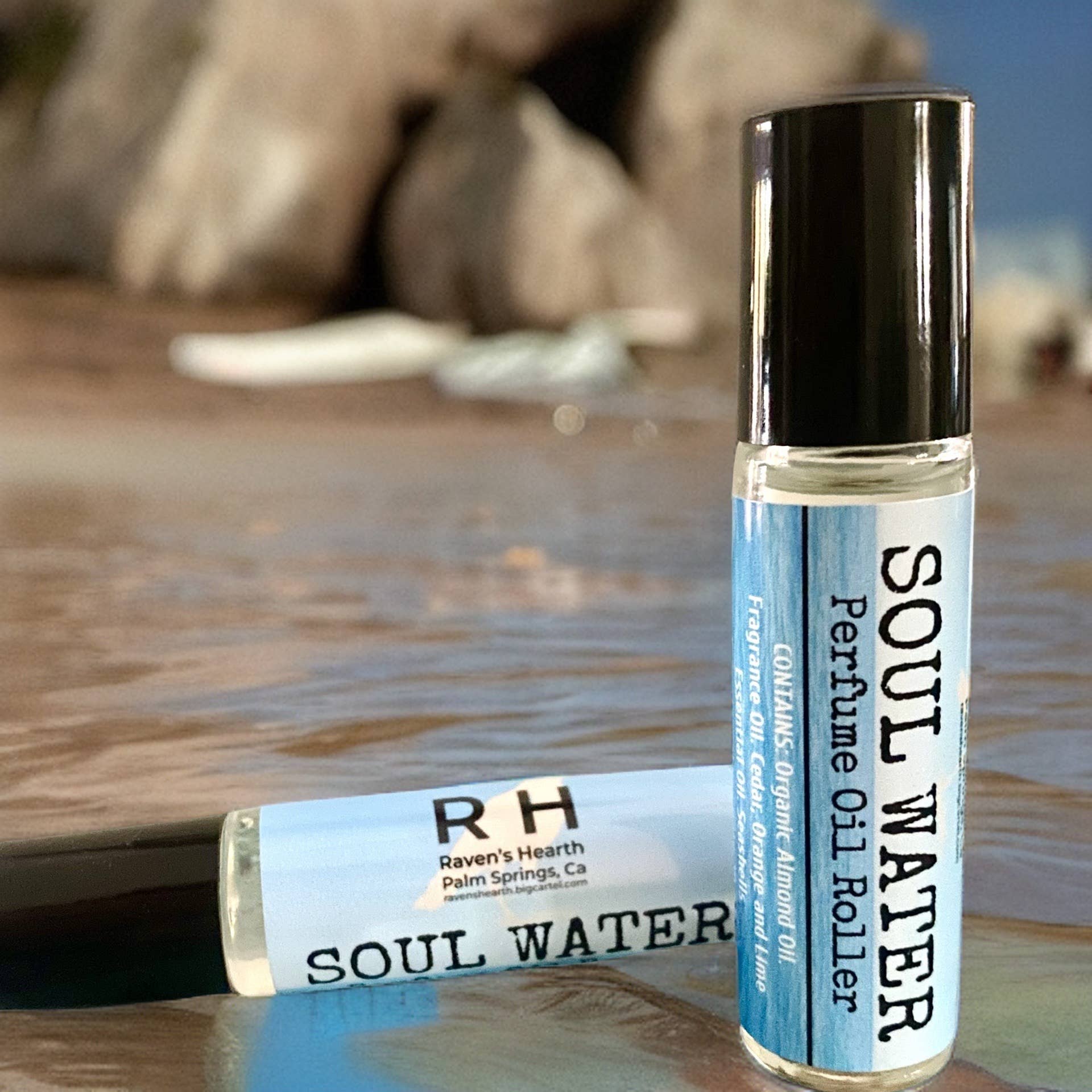 Raven’s Hearth - Wholesale Roll-On Fragrance - Soul Water Perfume Oil | Ocean Scent | Gender Neutral 5
