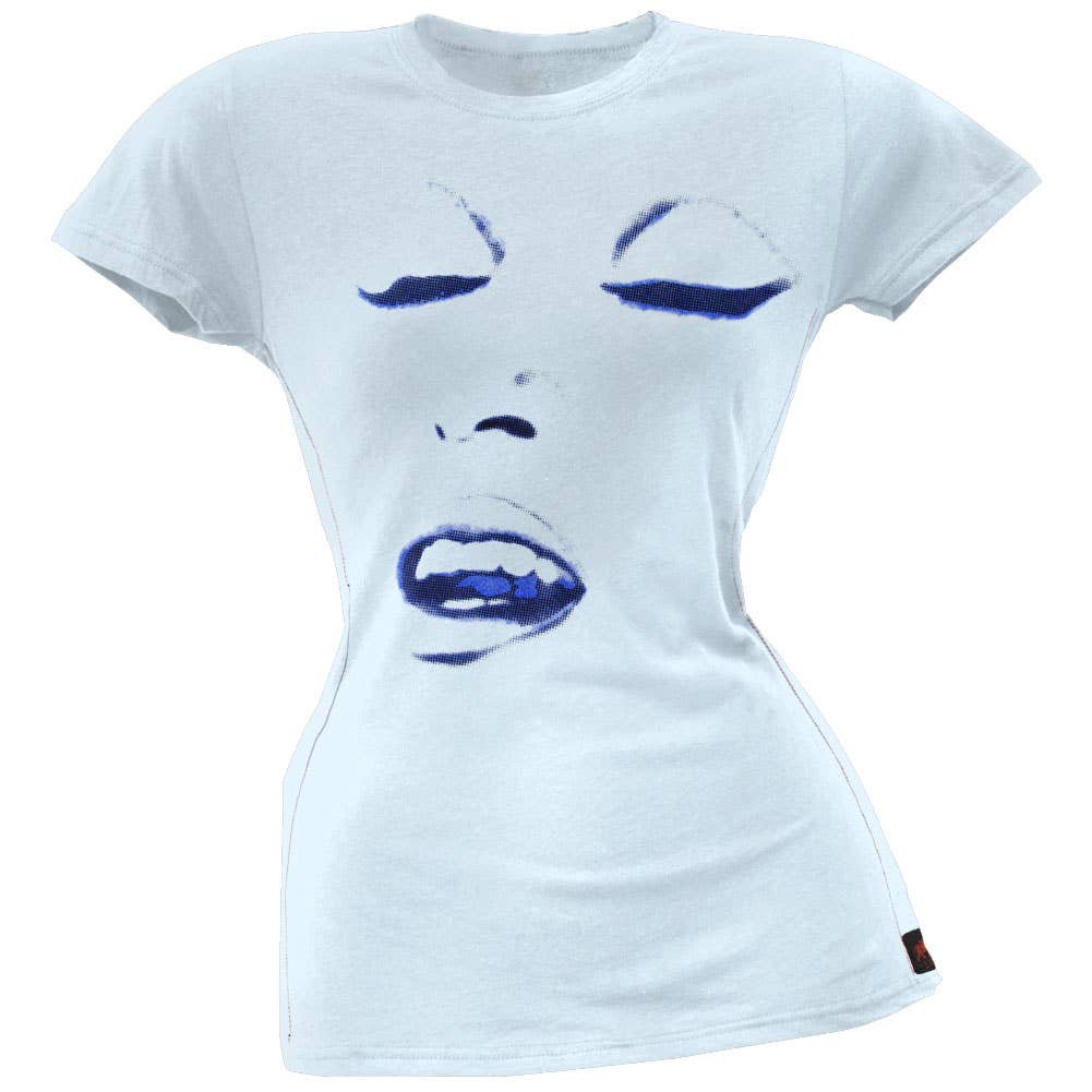 Official Store - Wholesale Screen Printed T-Shirt - Women's - Madonna -Halftone Face Premium Women's Plus Size T Shirt0
