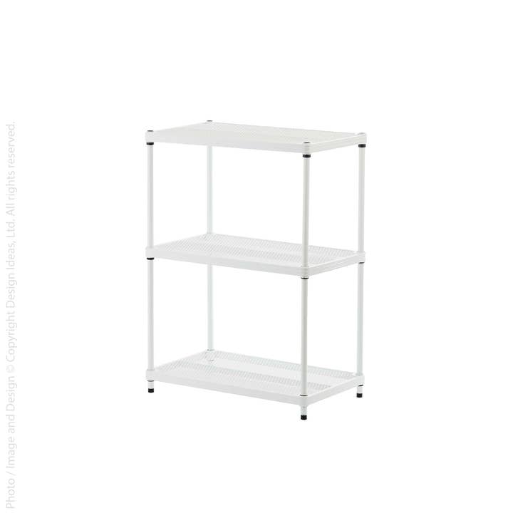 MeshWorks® shelving unit (24 x 14 x 32 in: 3-tier) for wholesale by texxture & Design Ideas