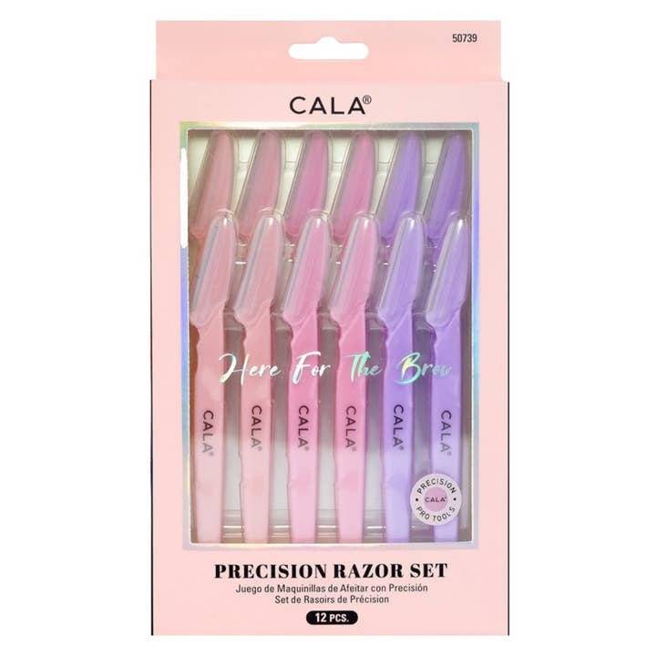 CALA 12 Piece Precision Razors Set Hair Removal for wholesale by Best Beauty Group