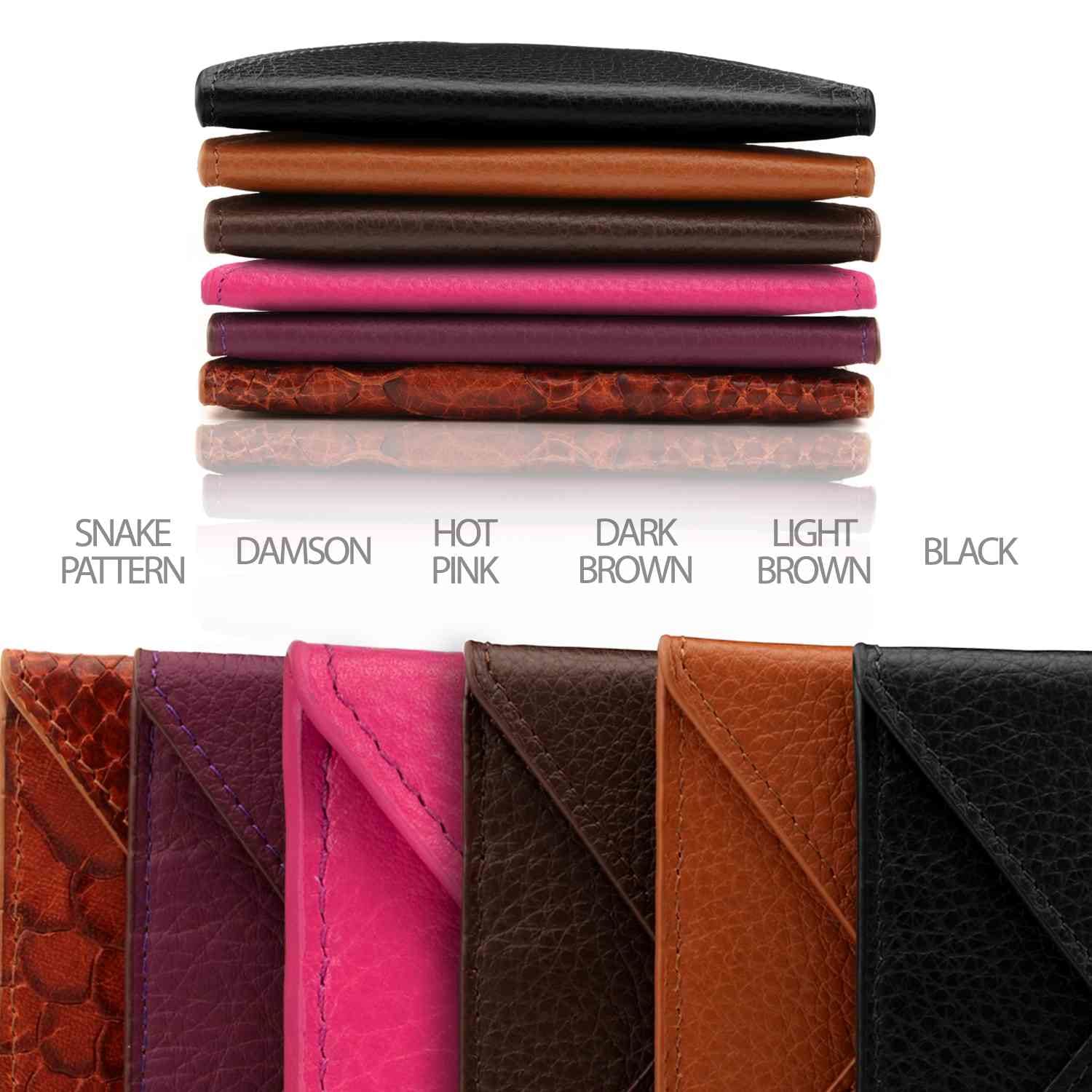 Londo - Wholesale Card Holder - Unisex - Otto Angelino Top Grain Leather Credit Card Holder and Travel Wallet Envelope with Magnetic Clasp, Credit Card Holder with Multiple Slots18