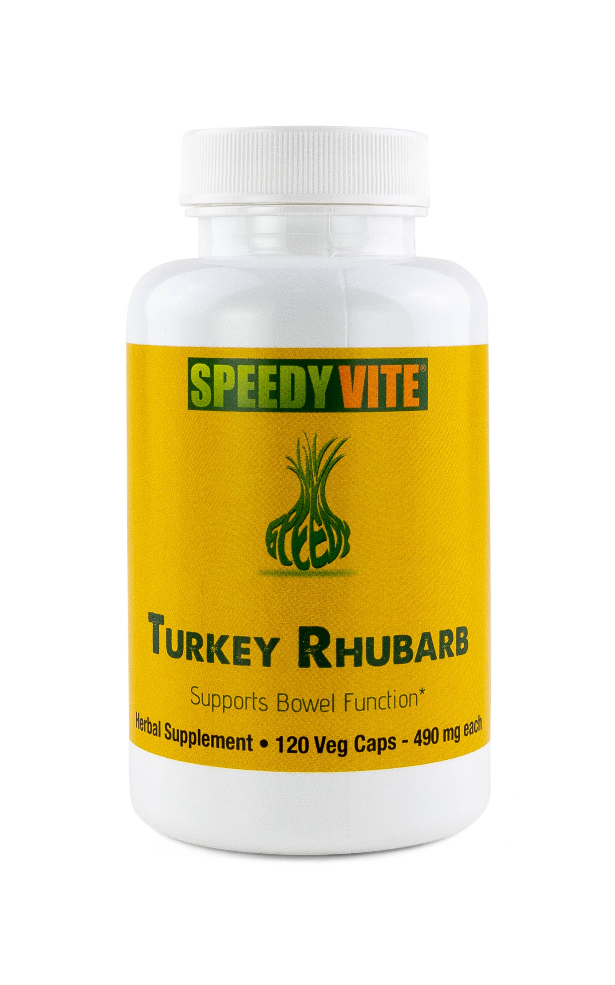 SpeedyVite® - Wholesale Oral supplement/vitamin - SpeedyVite® Turkey Rhubarb Medium Colon Cleaner (120/100 Veg