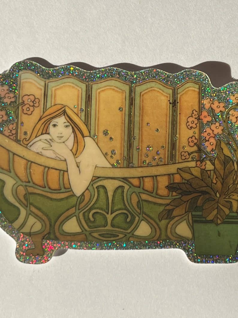 Astral Weekend - Wholesale Sticker - 3 Inch Sticker Bathing Beauty4