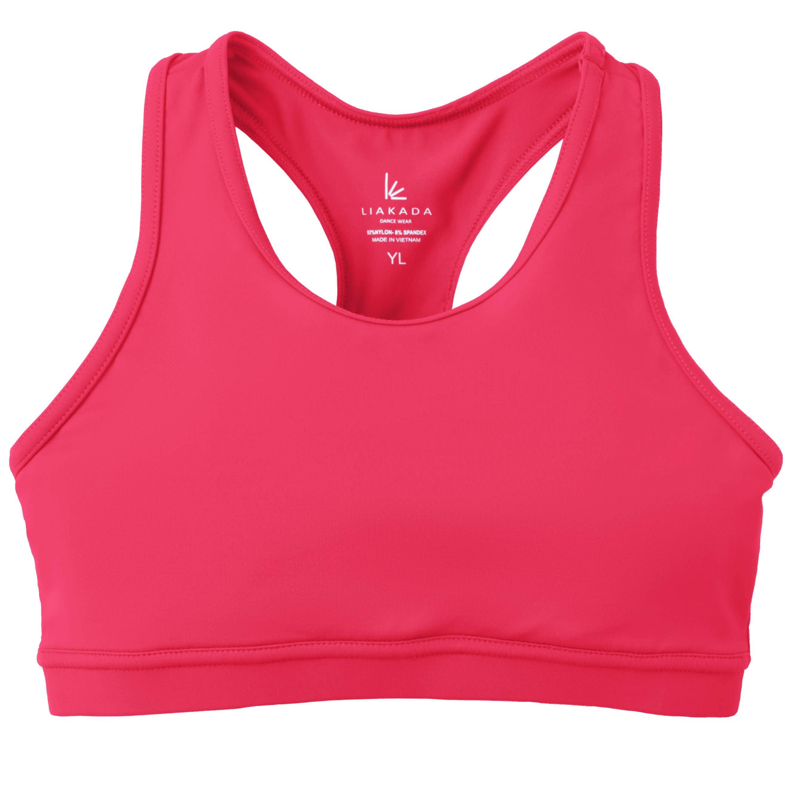 Liakada Dancewear – Parte de cima de desporto - Criança por atacado – Top Sutiã Racerback para Menina5