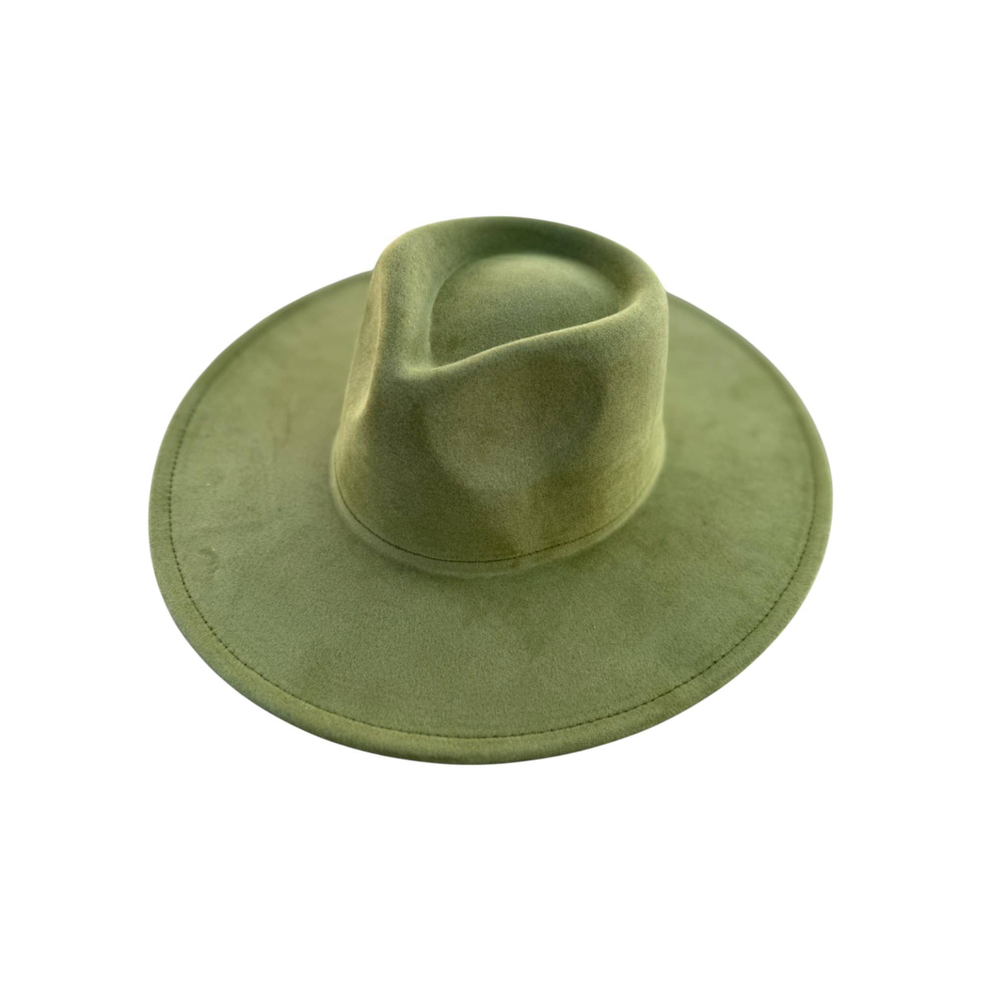 Portia Hat – Engroshandel Bucket hat - Dame – Vegansk Ruskind Bredskygget Rancher Hat18