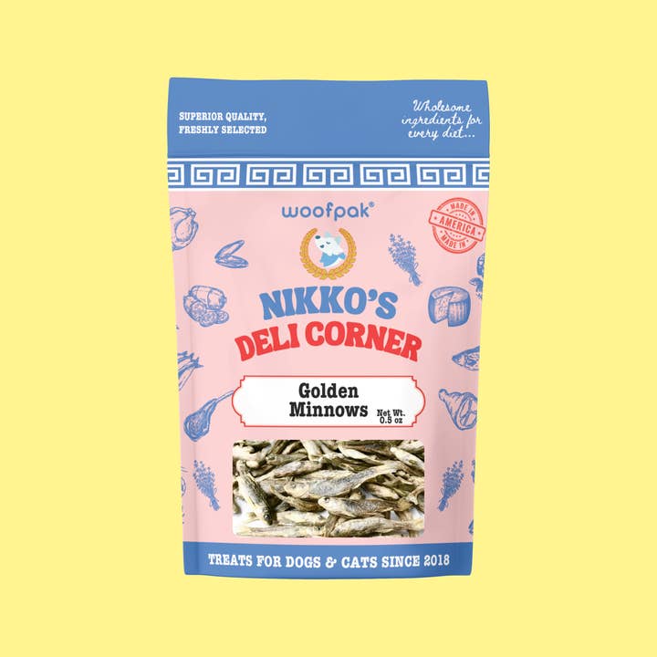 Woofpak Dog Bakery - Wholesale Pet Treats - Dog - Golden Minnows