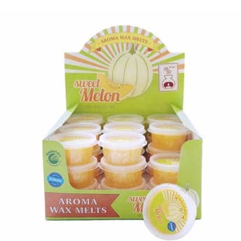 Sød melonvoks smelter for engroshandel hos Crystal Magick Wholesale Ltd